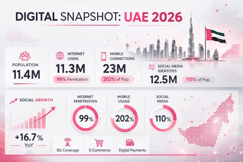 UAE Digital Snapshot in 2026